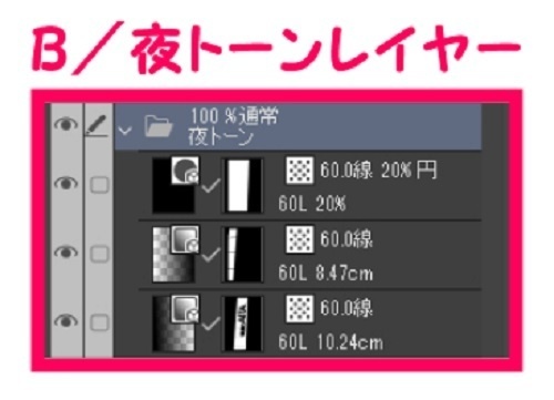 【マンガ背景用素材】【新宿】スタジオ④【夜/昼/トーンなしセット】【3変化対応】【zip転送で中身はclipファィル】