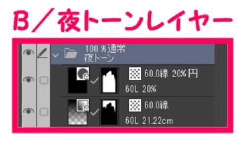 【マンガ背景用素材】【新宿】高層ビル①【夜/昼/トーンなしセット】【3変化対応】【zip転送で中身はclipファィル】