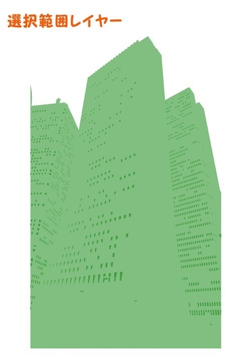 【マンガ背景用素材】【新宿】高層ビル①【夜/昼/トーンなしセット】【3変化対応】【zip転送で中身はclipファィル】