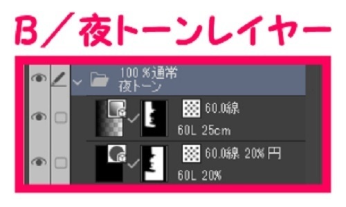 【マンガ背景用素材】【新宿】靖国通り④【夜/昼/トーンなしセット】【3変化対応】【zip転送で中身はclipファィル】