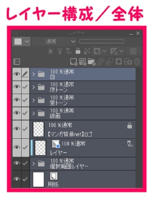 【マンガ背景用素材】【電車】踏み切り⑥【夜/昼/トーンなしセット】【3変化対応】【zip転送で中身はclipファィル】