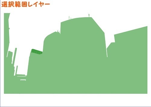 【マンガ背景用素材】【有楽町】風景⑥【夜/昼/トーンなしセット】【3変化対応】【zip転送で中身はclipファィル】