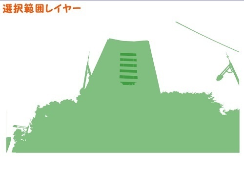 【マンガ背景用素材】【警視庁】本部庁舎⑩【夜/昼/トーンなしセット】【3変化対応】【zip転送で中身はclipファィル】