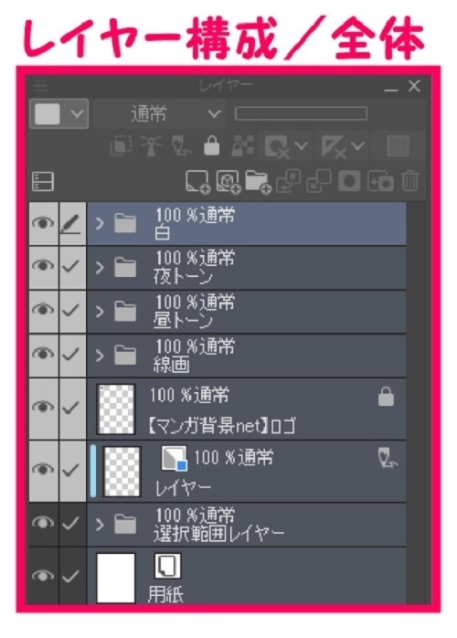 【マンガ背景用素材】【遊園地】K園内⑥【夜/昼/トーンなしセット】【3変化対応】【zip転送で中身はclipファィル】
