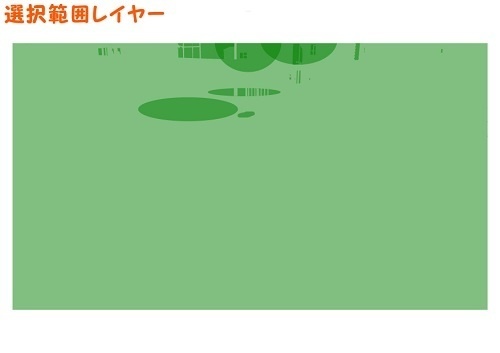 【マンガ背景用素材】【公園】(中)公園A⑩【夜/昼/トーンなしセット】【3変化対応】【zip転送で中身はclipファィル】