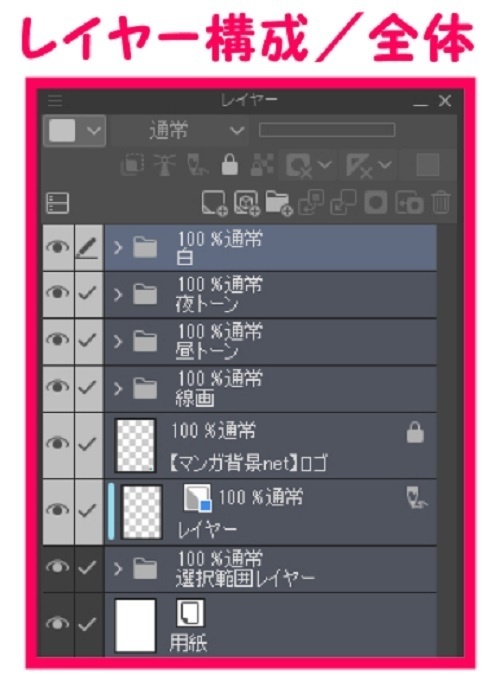 【マンガ背景用素材】【バス】バス停A①【夜/昼/トーンなしセット】【3変化対応】【zip転送で中身はclipファィル】