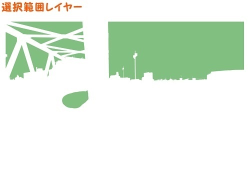 【マンガ背景用素材】【橋】(中)橋A⑦【夜/昼/トーンなしセット】【3変化対応】【zip転送で中身はclipファィル】