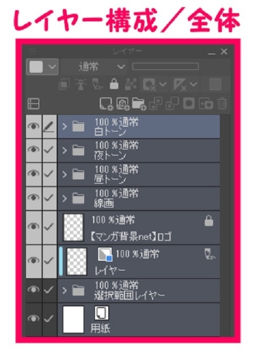【マンガ背景用素材】【浅草】雷門②【夜/昼/トーンなしセット】【3変化対応】【zip転送で中身はclipファィル】