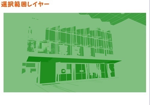 【マンガ背景用素材】【東京】東京駅日本橋口②【夜/昼/トーンなしセット】【3変化対応】【zip転送で中身はclipファィル】