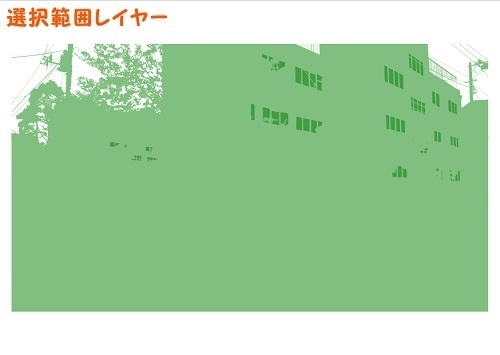 【マンガ背景用素材】【学校】小学校A_通学路_1【夜/昼/トーンなしセット】【3変化対応】【zip転送で中身はclipファィル】