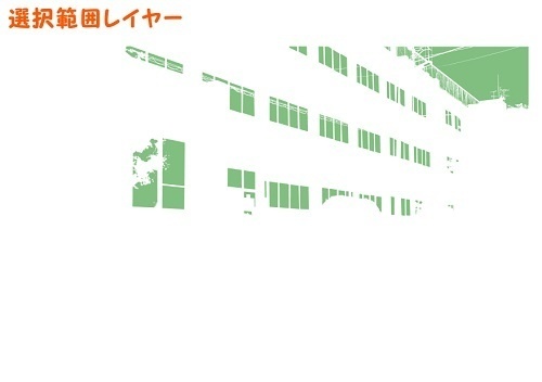 【マンガ背景用素材】【学校】小学校A_通学路_12【夜/昼/トーンなしセット】【3変化対応】【zip転送で中身はclipファィル】