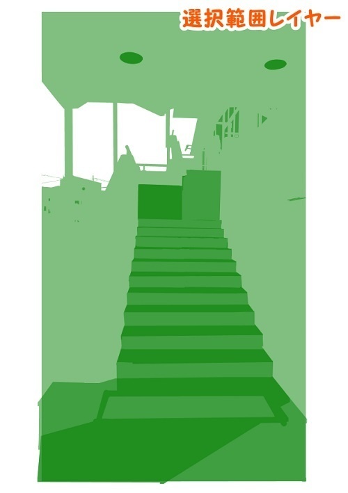 【マンガ背景用素材】【ファミレス】J_外観⑪【夜/昼/トーンなしセット】【3変化対応】【zip転送で中身はclipファィル】