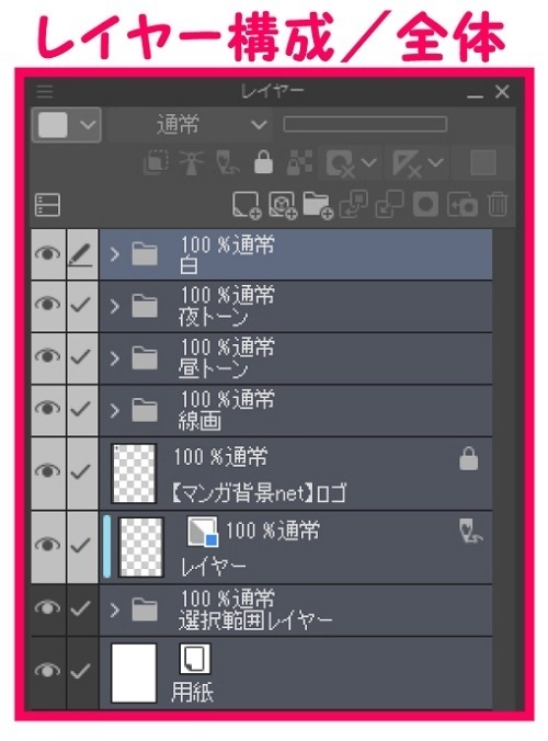 【マンガ背景用素材】【ファミレス】J_外観⑰【夜/昼/トーンなしセット】【3変化対応】【zip転送で中身はclipファィル】