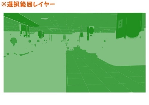 【マンガ背景用素材】【スーパー】KA_店内⑳【夜/昼/トーンなしセット】【3変化対応】【zip転送で中身はclipファィル】