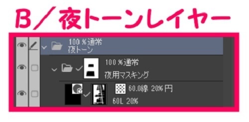 【マンガ背景用素材】【スーパー】大型店S_出入り口_2【夜/昼/トーンなしセット】【3変化対応】【zip転送で中身はclipファィル】