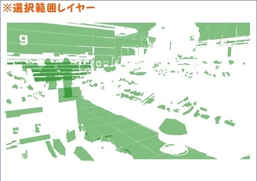 【マンガ背景用素材】【スーパー】KA_店内⑪【夜/昼/トーンなしセット】【3変化対応】【zip転送で中身はclipファィル】
