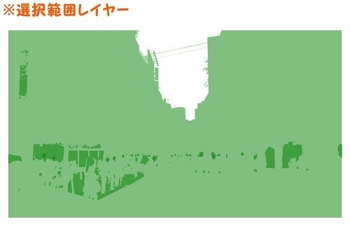 【マンガ背景用素材】【池袋】サンシャイン通り商店街①【夜/昼/トーンなしセット】【3変化対応】【zip転送で中身はclipファィル】