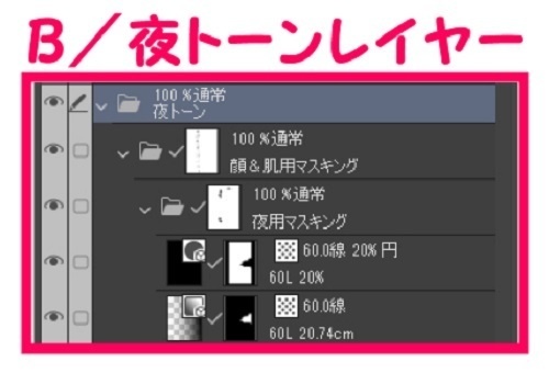 【マンガ背景用素材】【池袋】サンシャイン通り商店街①【夜/昼/トーンなしセット】【3変化対応】【zip転送で中身はclipファィル】