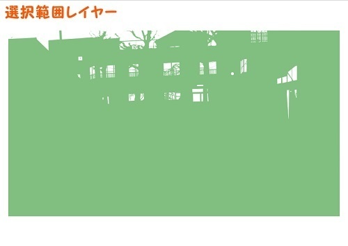 【マンガ背景用素材】【公園】(小)公園A⑧【夜/昼/トーンなしセット】【3変化対応】【zip転送で中身はclipファィル】