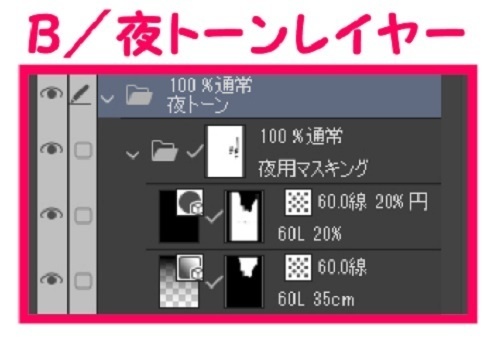 【マンガ背景用素材】【渋谷】センター街⑤【夜/昼/トーンなしセット】【3変化対応】【zip転送で中身はclipファィル】