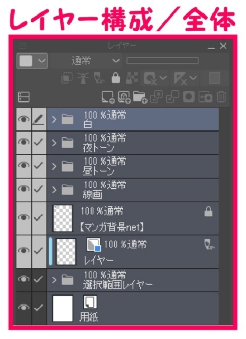 【マンガ背景用素材】【電車】ホーム_8【夜/昼/トーンなしセット】【3変化対応】【zip転送で中身はclipファィル】