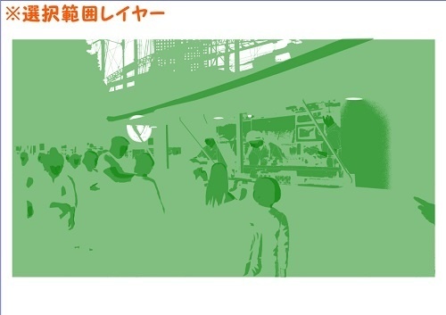 【マンガ背景用素材】【遊園地】K園内②【夜/昼/トーンなしセット】【3変化対応】【zip転送で中身はclipファィル】