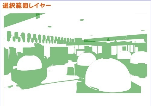 【マンガ背景用素材】【ゲームセンター】ゲーム広場①【夜/昼/トーンなしセット】【3変化対応】【zip転送で中身はclipファィル】