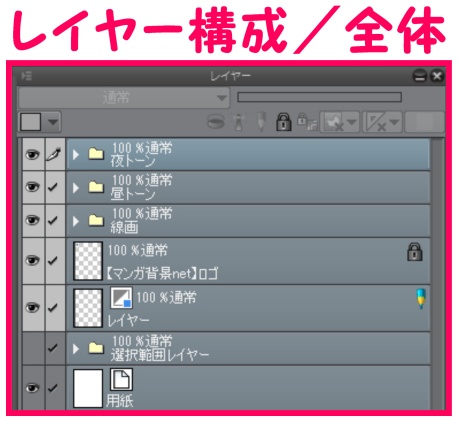 【マンガ背景用素材】【モブ】ウォーカー_女2人組_春夏秋服①【夜/昼/トーンなしセット】【7変化対応】【zip転送で中身はclipファィル】