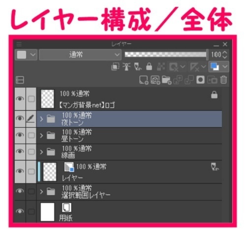 【マンガ背景用素材】【モブ】ウォーカー_俯瞰10人(四季なし)①【夜/昼/トーンなしセット】【7変化対応】【zip転送で中身はclipファィル】