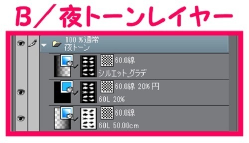 【マンガ背景用素材】【モブ】ウォーカー_俯瞰10人(冬服)②【夜/昼/トーンなしセット】【7変化対応】【zip転送で中身はclipファィル】