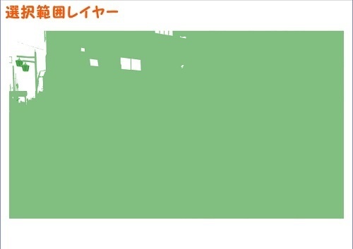 【マンガ背景用素材】【ビル】解体現場A⑦【夜/昼/トーンなしセット】【3変化対応】【zip転送で中身はclipファィル】