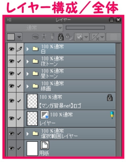 【マンガ背景用素材】【ビル】解体現場A⑦【夜/昼/トーンなしセット】【3変化対応】【zip転送で中身はclipファィル】