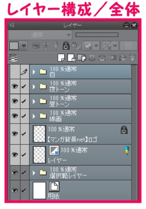 【マンガ背景用素材】【廃ビルT】内観②【夜/昼/トーンなしセット】【3変化対応】【zip転送で中身はclipファィル】