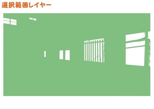 【マンガ背景用素材】【廃ビルT】外観⑤【夜/昼/トーンなしセット】【3変化対応】【zip転送で中身はclipファィル】