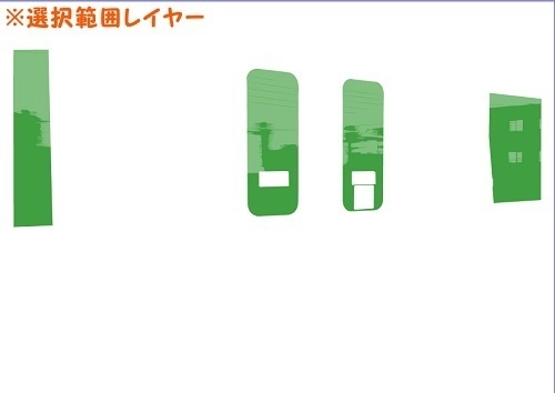 【マンガ背景用素材】【電車】kK_車内_シート&ドア①【夜/昼/トーンなしセット】【3変化対応】【zip転送で中身はclipファィル】