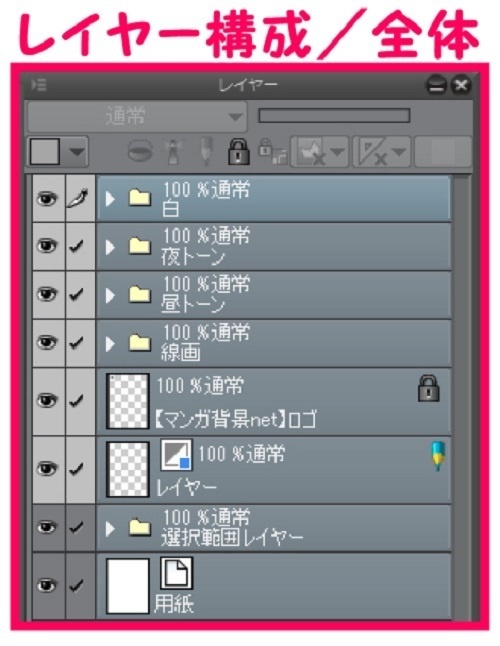 【マンガ背景用素材】【遊園地】K園外⑧夜/昼/トーンなしセット】【3変化対応】【zip転送で中身はclipファィル】