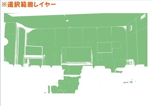 【マンガ背景用素材】【試験場】試験場A_教室⑪【夜/昼/トーンなしセット】【3変化対応】【zip転送で中身はclipファィル】