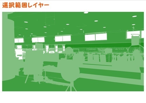 【マンガ背景用素材】【ボウリング場】ホール②【夜/昼/トーンなしセット】【3変化対応】【zip転送で中身はclipファィル】