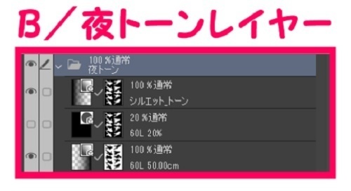 【マンガ背景用素材】【モブ】ウォーカー_俯瞰10人(春夏秋服)③【夜/昼/トーンなしセット】【7変化対応】【zip転送で中身はclipファィル】