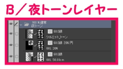 【マンガ背景用素材】【モブ】ウォーカー_俯瞰10人(四季なし)②【夜/昼/トーンなしセット】【7変化対応】【zip転送で中身はclipファィル】