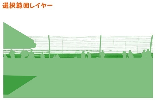 【マンガ背景用素材】【空港】H_屋外展望デッキ④【夜/昼/トーンなしセット】【3変化対応】【zip転送で中身はclipファィル】