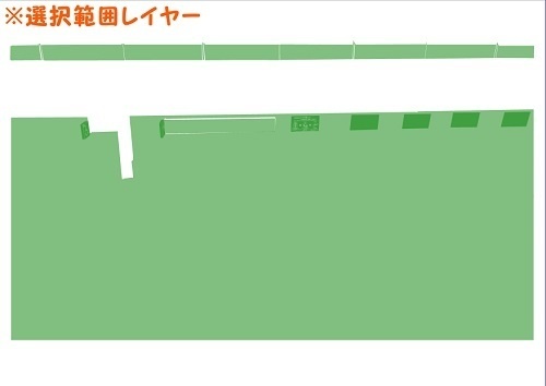 【マンガ背景用素材】【空港】H_ホール23【夜/昼/トーンなしセット】【3変化対応】【zip転送で中身はclipファィル】