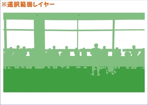 【マンガ背景用素材】【空港】H_屋内展望デッキ②【夜/昼/トーンなしセット】【3変化対応】【zip転送で中身はclipファィル】