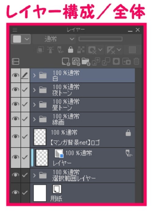 【マンガ背景用素材】【住宅街】廃墟A_1【夜/昼/トーンなしセット】【3変化対応】【zip転送で中身はclipファィル】