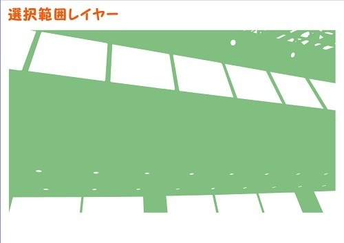 【マンガ背景用素材】【中野】S_PULAZA⑨【夜/昼/トーンなしセット】【3変化対応】【zip転送で中身はclipファィル】