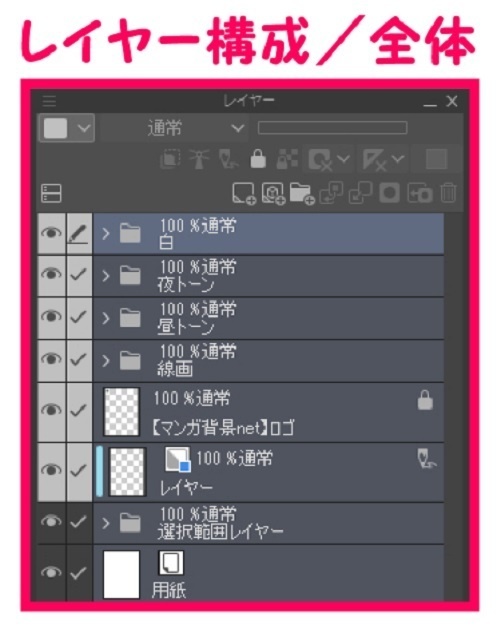 【マンガ背景用素材】【渋谷】駅東口交差点④【夜/昼/トーンなしセット】【3変化対応】【zip転送で中身はclipファィル】