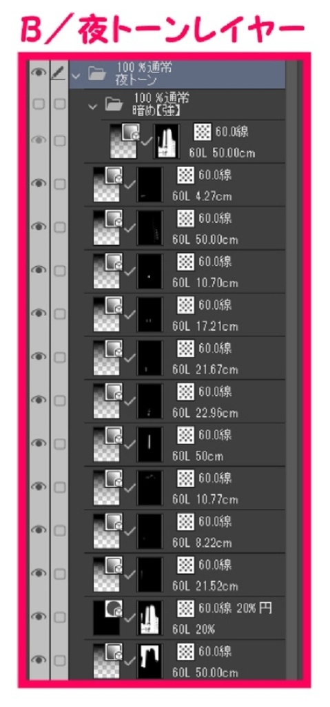 【マンガ背景用素材】【渋谷】警察署③【夜/昼/トーンなしセット】【3変化対応】【zip転送で中身はclipファィル】