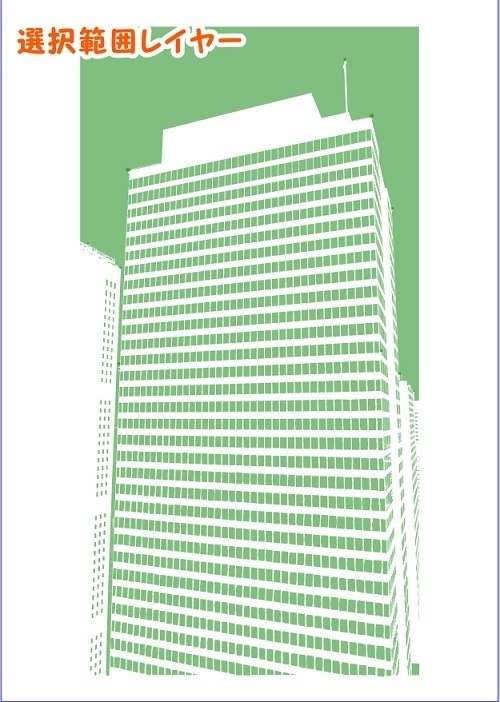 【マンガ背景用素材】【展望ビル】対面高層ビル⑨【夜/昼/トーンなしセット】【3変化対応】【zip転送で中身はclipファィル】