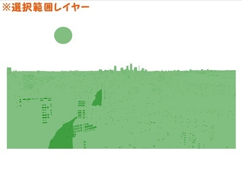 【マンガ背景用素材】【展望ビル】俯瞰ビル⑩【夜/昼/トーンなしセット】【3変化対応】【zip転送で中身はclipファィル】