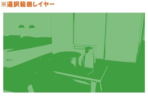 【マンガ背景用素材】【ホテル】MR_部屋⑮【夜/昼/トーンなしセット】【3変化対応】【zip転送で中身はclipファィル】